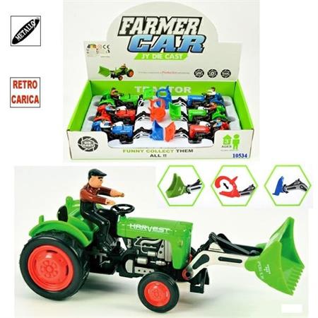 TRATTORE D-CAS C/PALA E FATTORE R/CARICA 6 £       3/ASS       DISPLAY-M