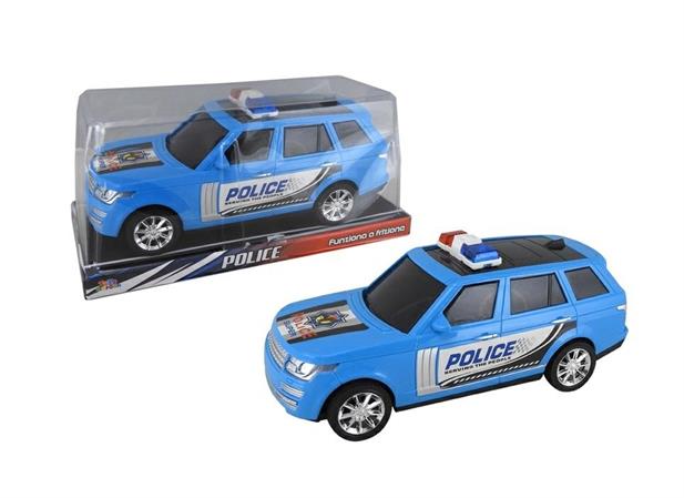 AUTO 'SUV POLIZIA' DA CORSA A FRIZIONE IN BOX 12 £                CUPOLA
