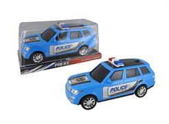 AUTO 'SUV POLIZIA' DA CORSA A FRIZIONE IN BOX 12 £                CUPOLA