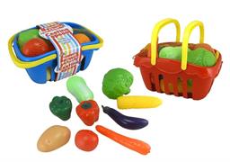 CESTINO DELLA SPESA C/ACC 2 COLORI IN BOX  12 £