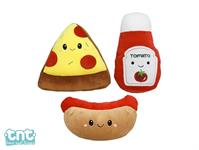 PELUCHE CM. 19 FAST FOOD TNT 3/ASS 12 £