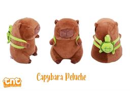 PELUCHE CM. 30 CAPYBARA C/ZAINETTO TNT 12 £