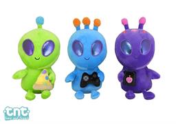 PELUCHE CM. 24 CHILLIN ALIENS TNT 3/ASS 12 £