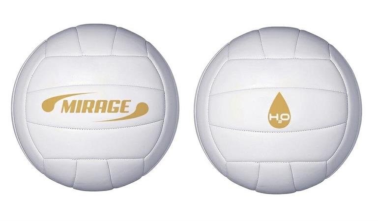 PALLONE BEACH/VOLLEY CUOIO 'BUBBLEGUM' WHITE 24 £