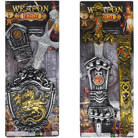 SPADA MEDIEVALE SET C/ACCESSORI 2/ASS  48 £                    BLISTER-M