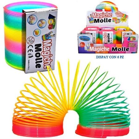 MOLLA ARCOBALENO 'GRANDE' 2 COLORI ASS. 6 £      -MIN 2        DISPLAY-X