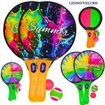 RACCHETTONI VELCRO 'SUMMER' SET PZ.2     48 £    -2/FANTASIE