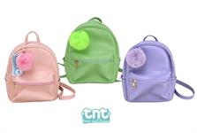 ZAINETTO C/POMPON COL. PASTELLO TNT 3/ASS 6 £