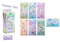 STICKERS 'PEARL SHINE' ADESIVI DECORATIVI TNT 12 £  -MIN 6     DISPLAY-F