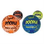 PALLONE BEACH/VOLLEY CUOIO 'DOODLE' 2/ASS 48 £