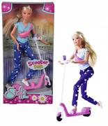 BAMBOLA 'STEFFI LOVE' C/MONOPATTINO E ACC 6 £                  SCATOLA-F