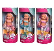 BAMBOLA 'EVI LOVE' SIRENETTA C/BRILLANTINI 12 £    3/ASS       SCATOLA-F