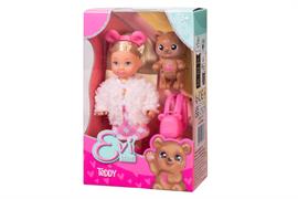 BAMBOLA 'EVI LOVE' C/ORSETTO TEDDY E ACC 12 £                  SCATOLA-F