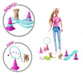 BAMBOLA 'STEFFI LOVE' DOG TRAINER C/ACC 6 £                    SCATOLA-F