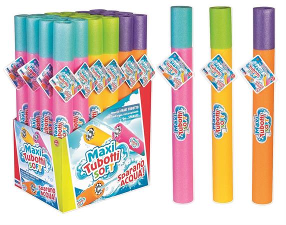 TUBO SPRUZZA ACQUA CM. 40 SPUGNA  3/ASS   24 £                   DISPLAY