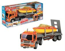 CAMION LUCI/SUONI PORTA MOTOSCAFO A FRIZIONE 6 £               SCATOLA-M