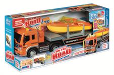 CAMION LUCI/SUONI PORTA MOTOSCAFO A FRIZIONE 6 £               SCATOLA-M
