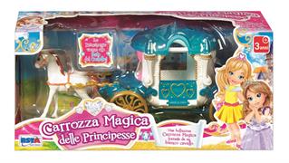 CARROZZA MAGICA DELLE PRINCIPESSE C/CAVALLO 12 £               SCATOLA-F