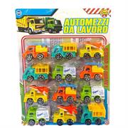 MEZZI DA TRASPORTO 'FURGONETTI' PZ. 12 R/CAR 12 £              BLISTER-M