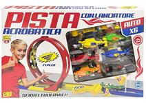 PISTA ACROBATICA C/LANCIATORE E 6 AUTO F1  12 £                SCATOLA-M