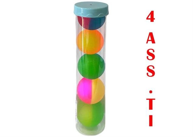 PALLINA MM. 45 RIMBALZINA C/LUCE PZ.5 IN TUBO 12 £    4/ASS