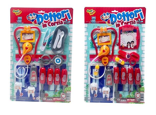 DOTTORE KIT 'IN CORSIA' C/DENTI E ACCESSORI 36 £    2/ASS      BLISTER-F
