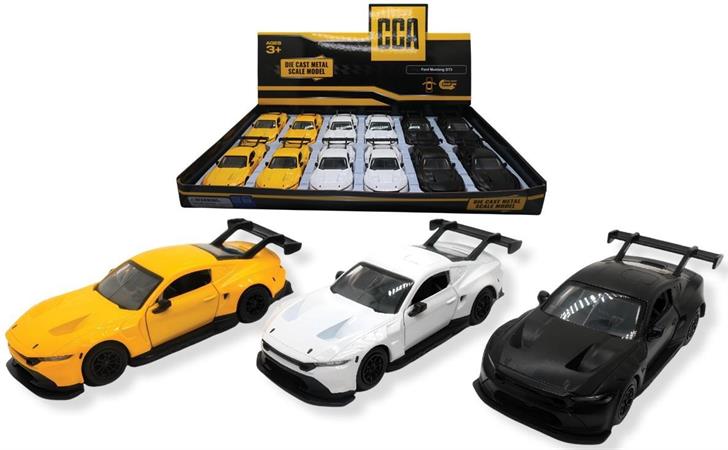 AUTO D-CAS 1/36 FORD MUSTANG GT3 R/CAR 12 £      -MIN 2        DISPLAY-M