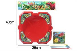 GIOCO TROTTOLE 'BLADE' C/ARENA E LANCIATORE 24 £     3/ASS       BUSTA-X