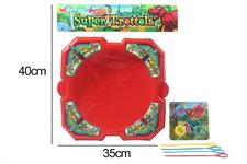 GIOCO TROTTOLE 'BLADE' C/ARENA E LANCIATORE 24 £     3/ASS       BUSTA-X