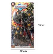 GLADIATORE SET C/ASCIA E ACCESSORI 24 £                        BLISTER-M