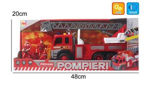 CAMION POMPIERI SET LUC/SUO C/PERSONAGGI E ACC 8 £             SCATOLA-M