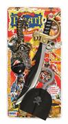 PIRATA PLAYSET C/SPADA E PUGNALE E UNCINO 12 £                 BLISTER-M