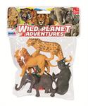 ANIMALI SELVAGGI C/ACCESSORI PZ.4 IN BUSTA 12 £