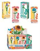COSTRUZIONI 'BLOOM GARDEN' FIORI 4/ASS 12 £        -MIN 3      DISPLAY-X