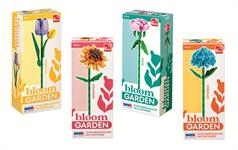 COSTRUZIONI 'BLOOM GARDEN' FIORI 4/ASS 12 £        -MIN 3      DISPLAY-X