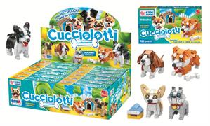 COSTRUZIONI POCKET ANIMALI CUCCIOLI 6/ASS 12 £     -MIN 3      DISPLAY-X