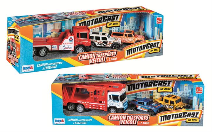 CAMION D-CAS 'MOTORCAST' C/VEICOLI D-CAS 3/ASS 24 £            SCATOLA-M