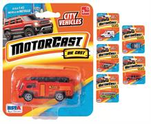 MEZZI D-CAS 1/43 'MOTORCAST' 6 MODELLI ASS. 12 £   -MIN 3      BLISTER-M