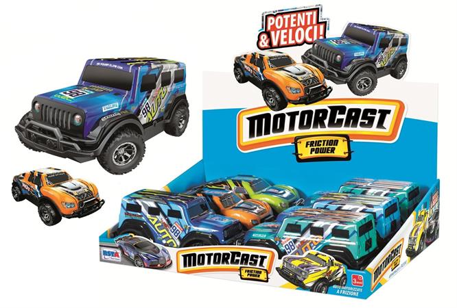AUTO 'MOTORCAST' FUORISTRADA A FRIZIONE 4/ASS 6 £              DISPLAY-M