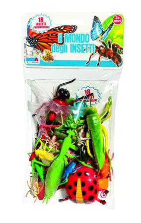 ANIMALI 'MONDO DEGLI INSETTI' PZ.18 IN BUSTA 48 £