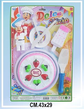 TORTA 'BUON COMPLEANNO' C/CUOCO E ACCESSORI 24 £               BLISTER-F