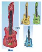 CHITARRA ROCK C/ZAINO CM.64  4/ASSORTITE  12 £