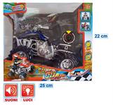QUAD DA CORSA A FRIZIONE LUCI/SUONI 3/ASS 12 £                 SCATOLA-M