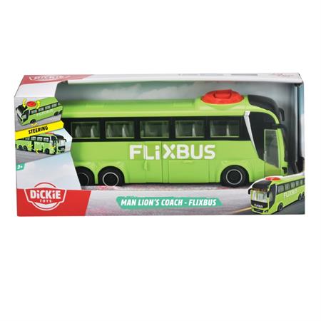 AUTOBUS 'FLIXBUS MAN LION'S COACH' CM. 27 12 £    GIOCABILE    SCATOLA-M