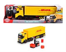 CAMION 'DHL' CM. 35 LUCI/SUONI C/MULETTO E ACC 12 £            SCATOLA-M