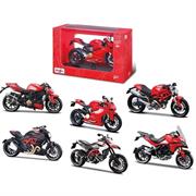 MOTO D-CAS 1/12 'DUCATI' MAISTO 6/ASS     12 £     DISPLAY     SCATOLA-M