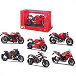 MOTO D-CAS 1/12 'DUCATI' MAISTO 6/ASS     12 £     DISPLAY     SCATOLA-M