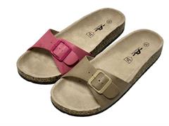 CIABATTE LCJ DONNA 36/41 -A-   2/COL      12 £    -MIN 12 FUXIA/BEIGE