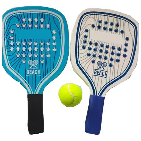 RACCHETTONI LEG BEACH PADEL 'LUX' C/PALLA TENNIS   12 £