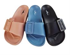 CIABATTE LCJ DONNA 36/41     3/COL      24 £    -MIN 24 NERO/CORALLO/BLU